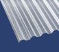 Preview: Lichtplatte Polycarbonat 76/18 Trapez 1,4 mm gerillt - klar - Die Elefantenplatte