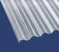 Preview: Lichtplatte Polycarbonat 76/18 Trapez 1,4 mm gerillt - klar - Die Elefantenplatte