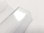 Preview: Stärke 1,2mm, Farbe klar/bläulich, Material PVC Art Lichtplatten 70/18 Trapez