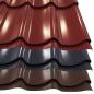 Preview: Pfannenblech Szafir 350/15 in unterschiedlichen Farben