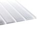 Preview: Stegplatte Acryl 16/96 mm - VERTICA - klar - Breite 1200 mm