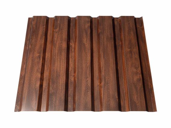 Preview: Wandblech WP35 (35/207) - 0,50 mm - Holzoptik - 35 µm Polyester - Struktur