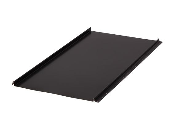 Preview: FixClick 25 Stehfalzblech mit glatter Oberfläche in der Farbe RAL7016 Anthrazit