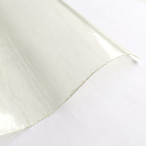 Preview: Detailaufnahme einer GFK-Wellbahn im Profil 76/18 Sinus