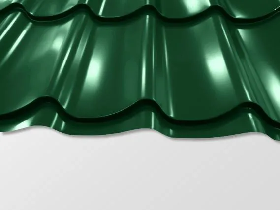 Preview: Pfannenblech Szafir® - RAL6005 Moosgrün