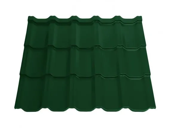 Preview: Pfannenblech Tegula - RAL6005 Moosgrün