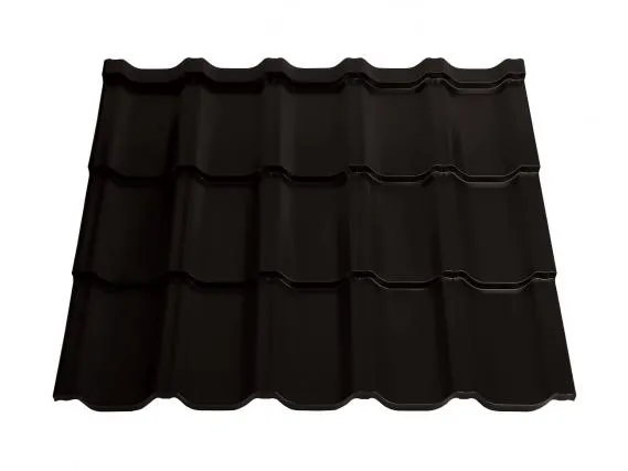 Preview: Pfannenblech Teluga - RAL9005 Tiefschwarz