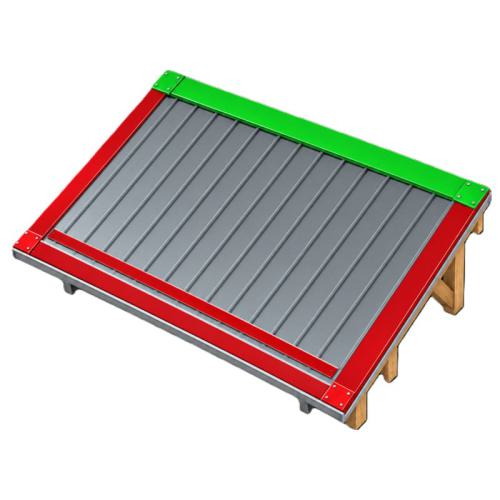 Preview: Pultabschluss für den höhsten Punkt Ihres Flachdachs.