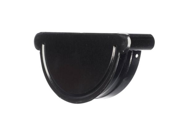 Rinnenverbinder aus Stahl in RAL7016 Anthrazit