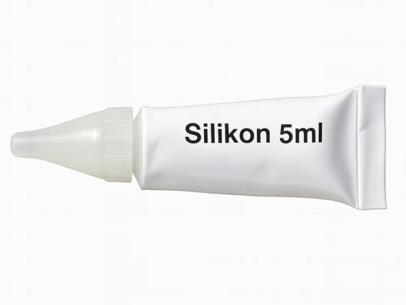 Silikontube zum abdichten von Dachrinnen-Endkappen