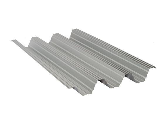 Preview: Trapezblech Hochprofil TP104 Negativ - 0,75 mm - 185 g/m² Alu-Zink-Legierung