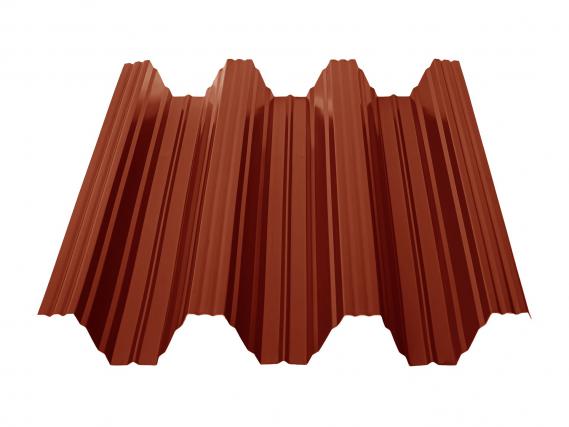 Preview: Trapezblech Hochprofil TP104 RAL8012