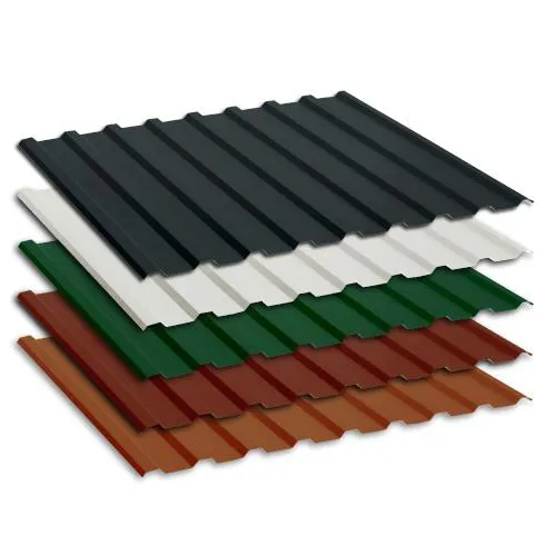 Das 0,50 mm starke Trapezblech im Profil T-20M/1100 ist in insgesamt 16 Farben lieferbar