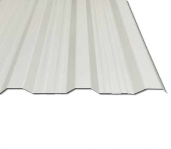 Preview: Das T-18DR Trapezblech können Sie nun auch in RAL9002 Grauweiß bei uns kaufen.