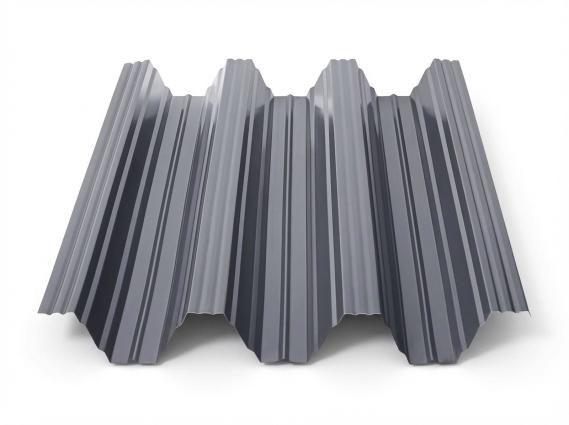 Preview: Trapezblech Hochprofil TP104 Negativ - 0,88 mm - 25 µm Polyester