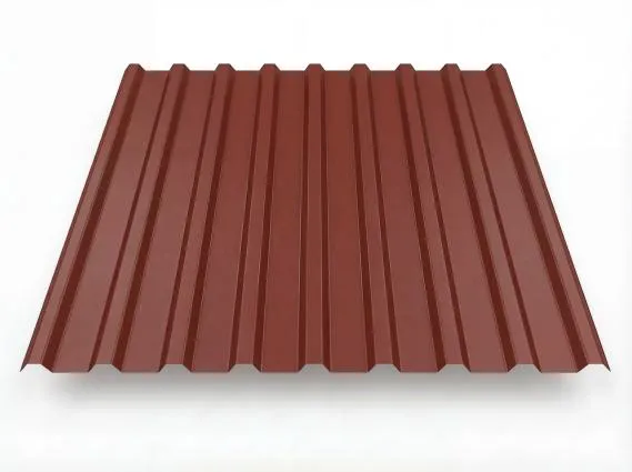 Preview: Trapezblech TP18 RAL8012 rotbraun