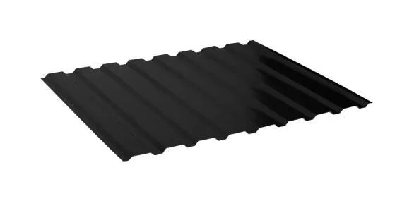 Wandblech WP18 - RAL9005 Tiefschwarz