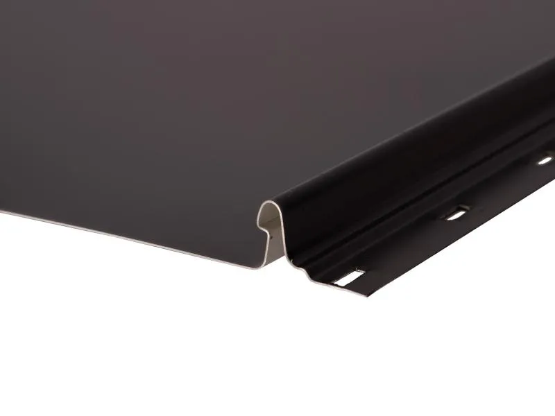 Verdeckte Verschraubung Stehfalzblech FixClick 25 in RAL7016 Anthrazit