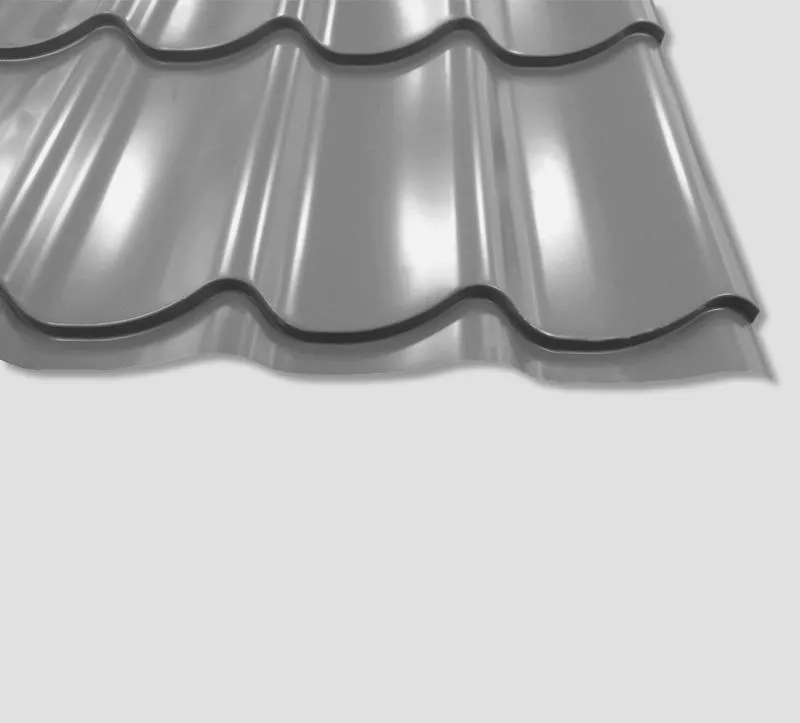 Pfannenblech Szafir® - RAL9007 Graualuminium