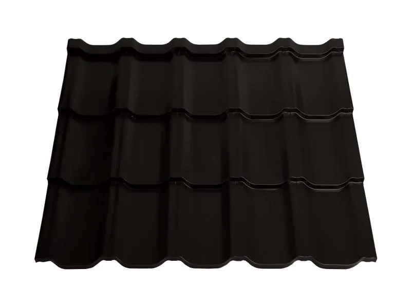 Pfannenblech Teluga - RAL9005 Tiefschwarz