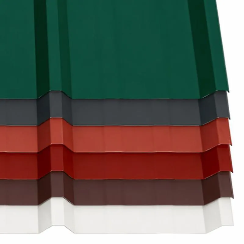 Trapezblech TP45 in der Materialstärke 0,65 mm und allen verfügbaren Farben dieses Dachblechs.