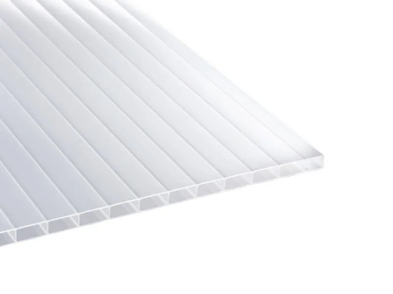 Stegplatte Acryl 16/32 mm - weiß-opal - Breite 1200 mm