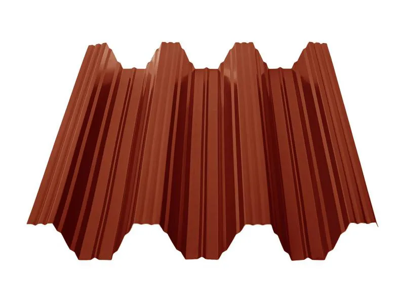 Trapezblech Hochprofil TP104 RAL8012