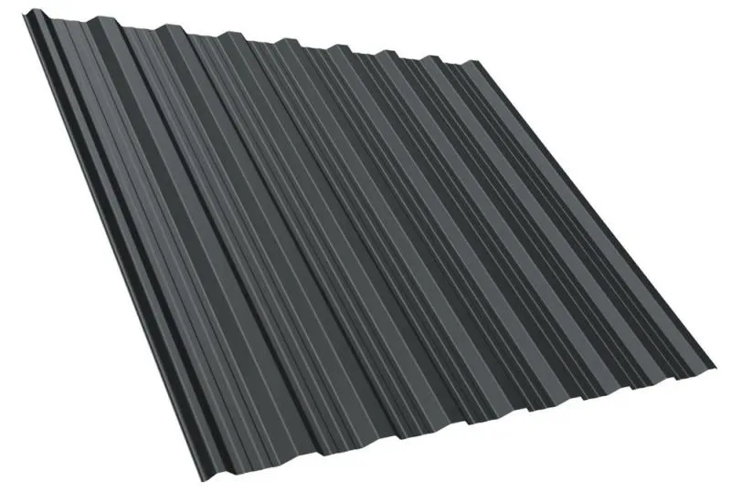 Trapezblech T-18DR/1100 - 2. Wahl - 2,50 m - Anthrazit - nur 9,98€/m²