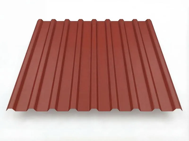 Trapezblech TP18 RAL8004 ziegelrot