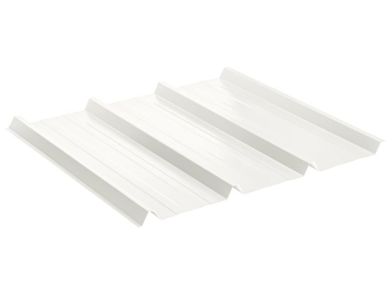 Modernes Trapezblech im Profil 45/333 in Anthrazitgrau (RAL7016). Perfekt geeignet für zeitgemäße Dachlösungen aus Stahlblech.