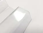 PET-Lichtplatte 70/18 Trapez 1,1 mm glatt - klar