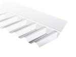 Wandanschluss Polycarbonat 76/18 Trapez - 150 x 50 mm