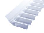 Wandanschluss PVC 76/18 Sinus - 150 x 50 mm