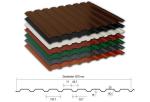 Wandblech WP18 - 0,65 mm - 25 µm Polyester